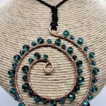 Jewelry Making Class - Suncatcher Spiral Necklace